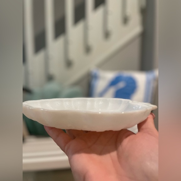 White Glass Dish Indiana Vintage Milk Glass Colony Harvest Grapes Set Of 3 MCM - Picture 13 of 13